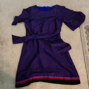 Ann Taylor summer dress with tie waist